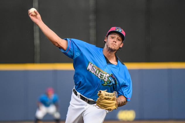 Pensacola Blue Wahoos pitcher Zach McCambley