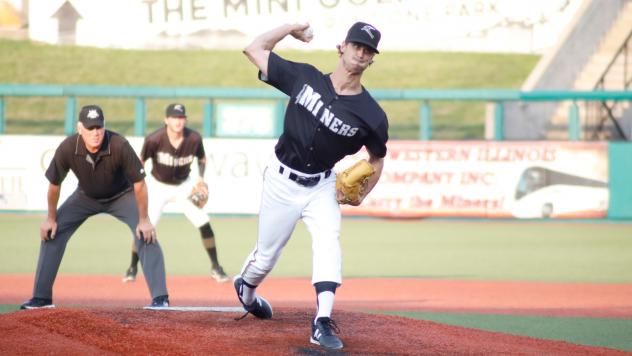 Southern Illinois Miners pitcher Zac Westcott