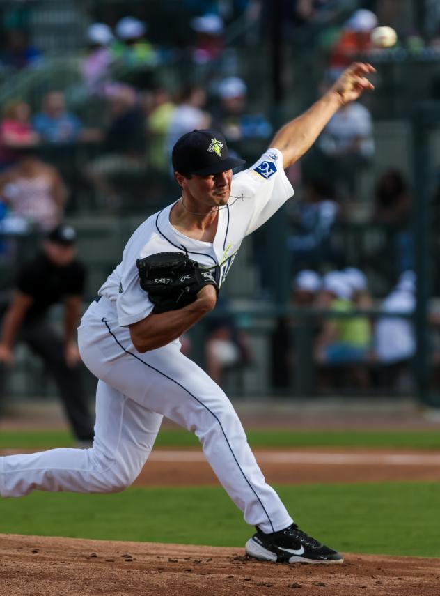 Columbia Fireflies pitcher Rylan Kaufman