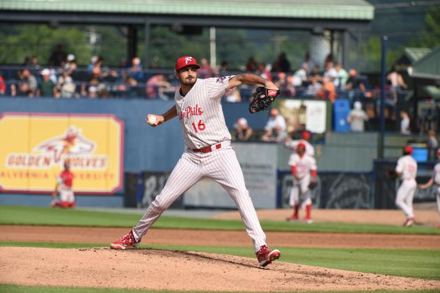 Reading Fightin Phils pitcher Zach Eflin