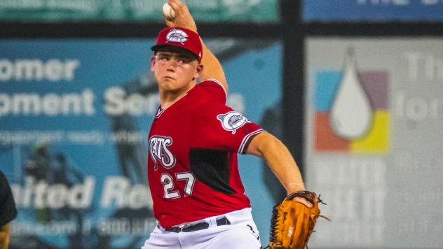 Carolina Mudcats pitcher Zach Mort