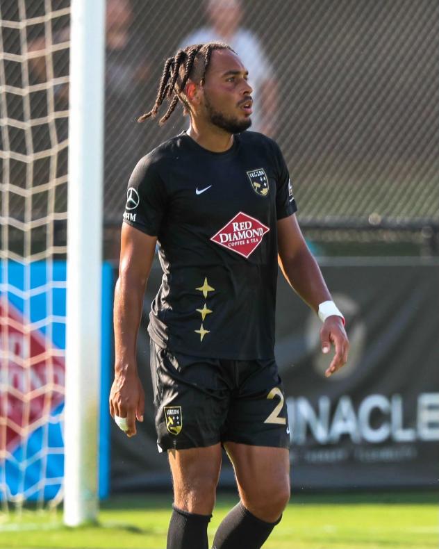 Birmingham Legion FC defender Thomas Vancaeyezeele