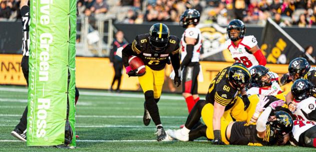 Hamilton Tiger-Cats quarterback David Watford