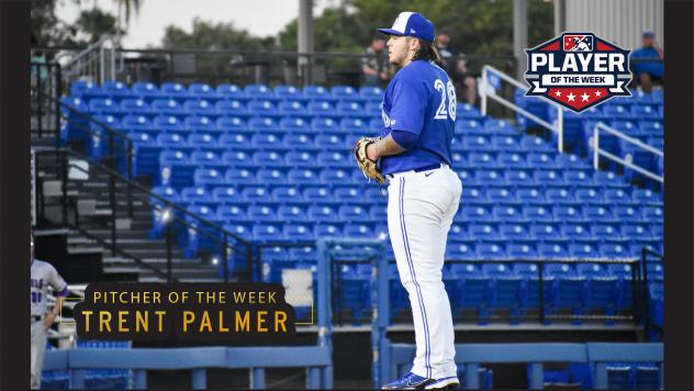 Dunedin Blue Jays pitcher Trent Palmer