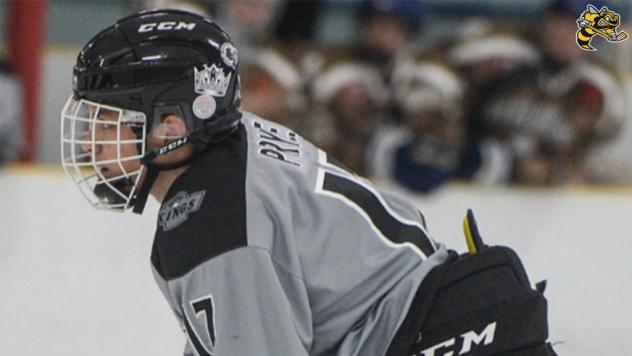 Defenceman Ryan Pryce with the Vaughan Kings