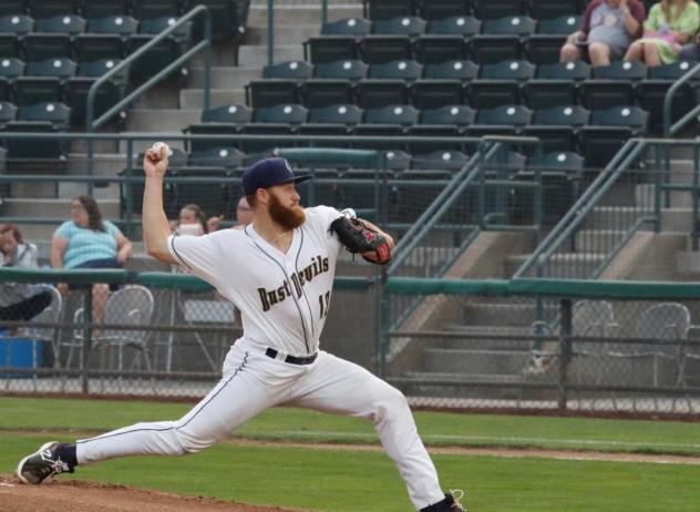 Tri-City Dust Devils pitcher Sam Bachman
