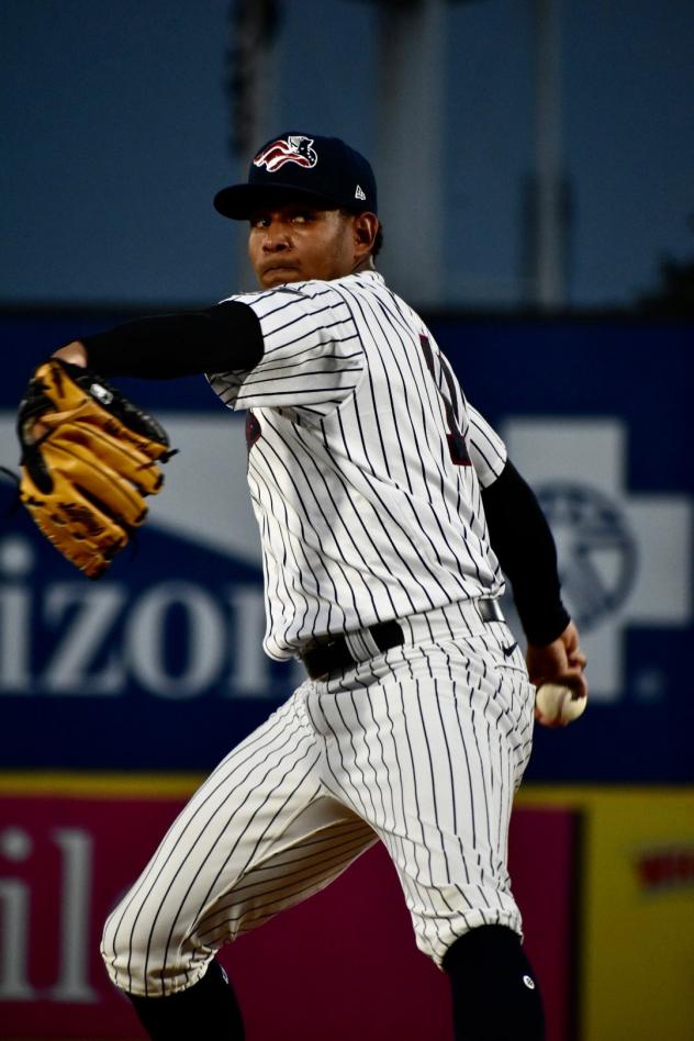 Somerset Patriots pitcher Jhony Brito
