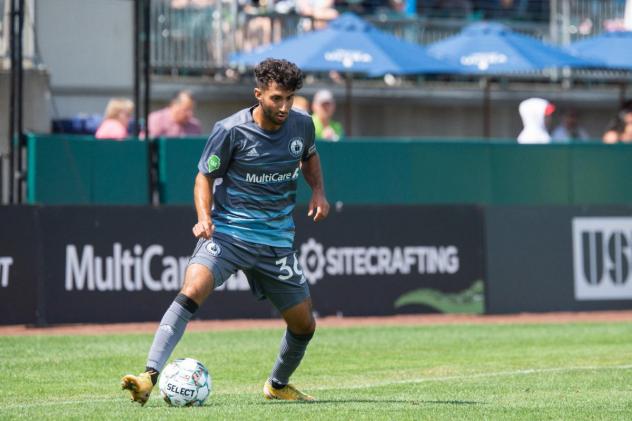 Tacoma Defiance defender Issa Rayyan