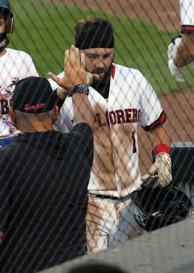Sioux City Explorers outfielder Chase Harris