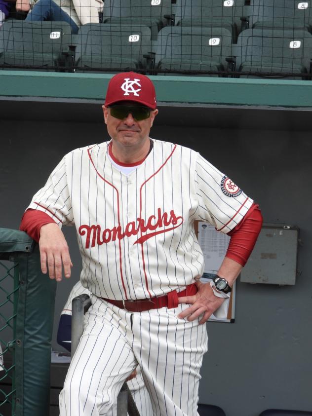 Kansas City Monarchs Manager Joe Calfapietra