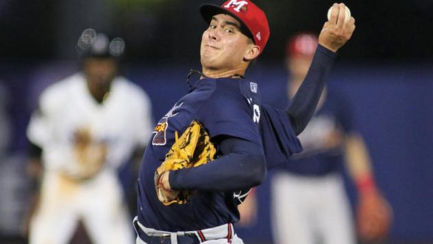 Mississippi Braves pitcher Alan Rangel