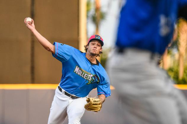 Pensacola Blue Wahoos pitcher Zach McCambley