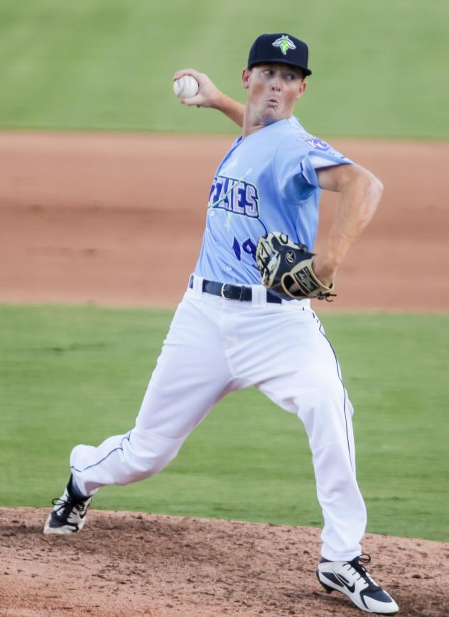 Columbia Fireflies pitcher Kipp Rollings