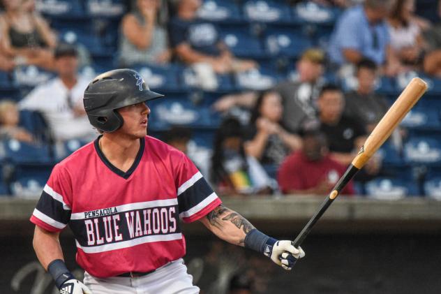 Peyton Burdick of the Pensacola Blue Wahoos
