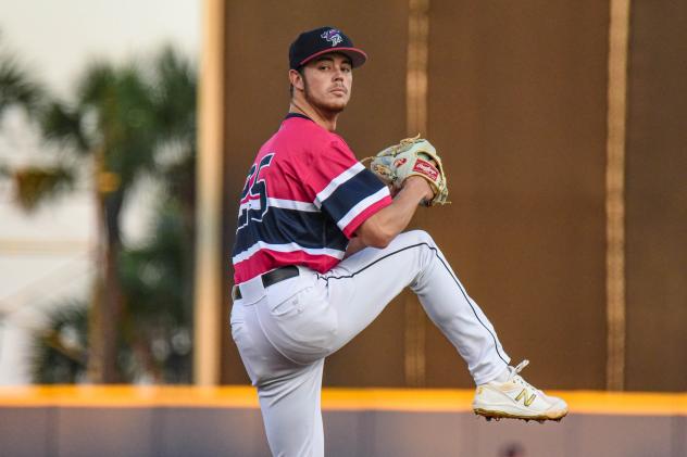 Pensacola Blue Wahoos pitcher Will Stewart