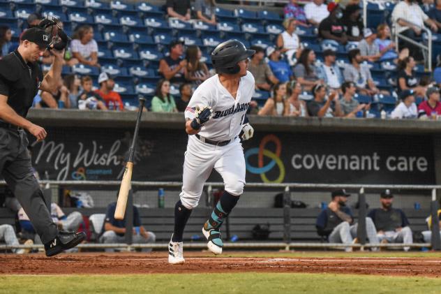 Peyton Burdick of the Pensacola Blue Wahoos