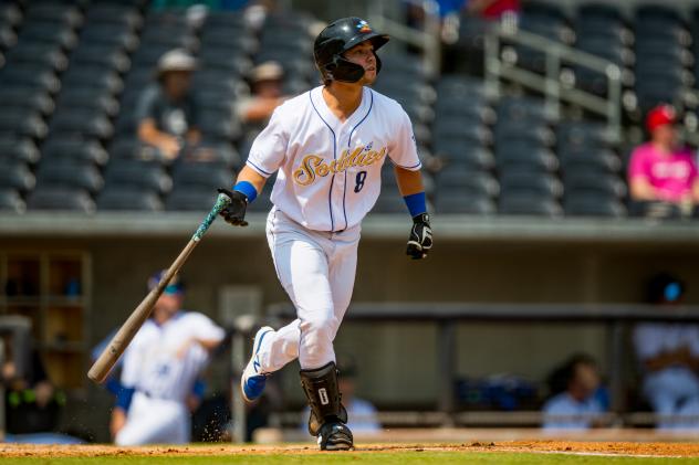 Amarillo Sod Poodles outfielder Dominic Fletcher