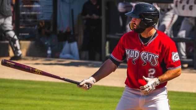 Carolina Mudcats infielder Alex Binelas