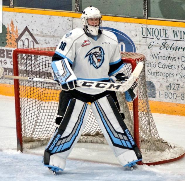 Goaltender Will Gurski with the Winnipeg ICE