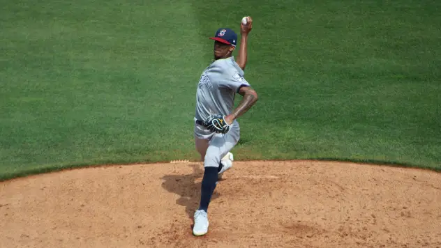 Somerset Patriots pitcher Luis Medina