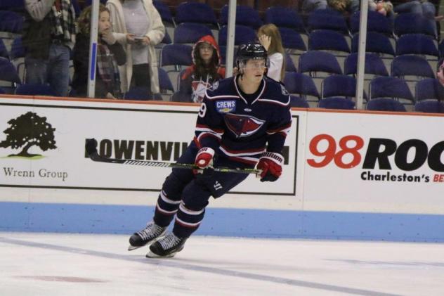 Forward Cameron Askew with the South Carolina Stingrays