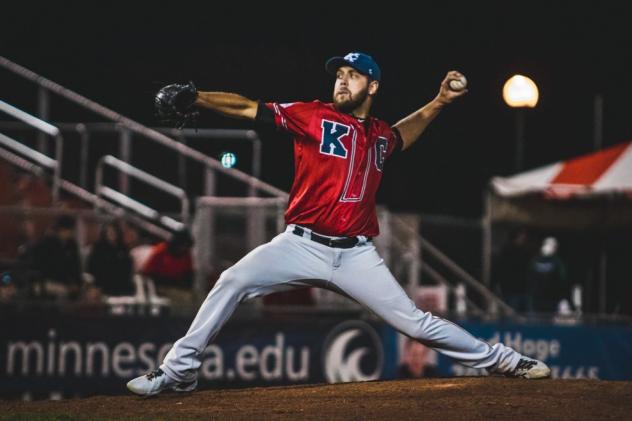 Kansas City Monarchs pitcher Matt Hall