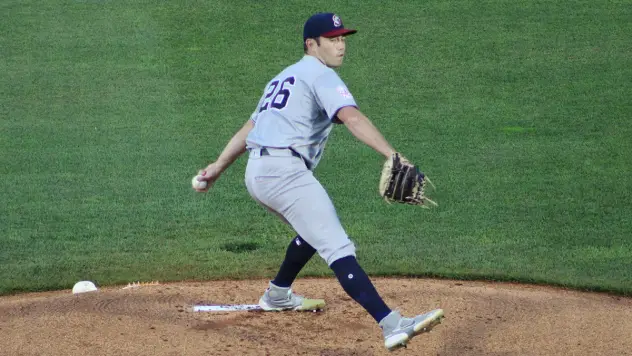 Somerset Patriots pitcher Ken Waldichuk