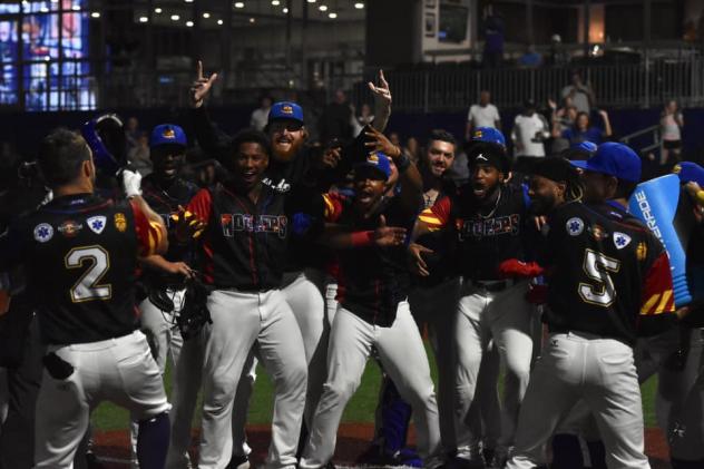 High Point Rockers celebrate a win