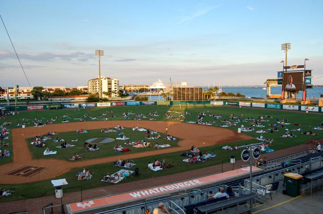 Pensacola Blue Wahoos movie night