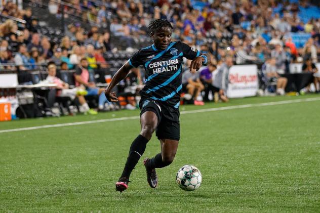 Colorado Springs Switchbacks FC winger Michee Ngalina