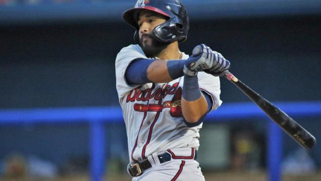 Mississippi Braves at the plate