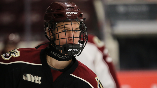 Peterborough Petes defenceman Stevie Leskovar