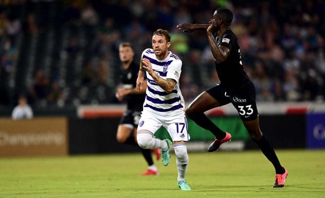 Louisville City FC forward Cameron Lancaster vs. Memphis 901 FC