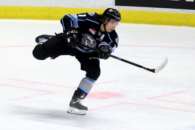 Winnipeg ICE defenseman Carson Lambos