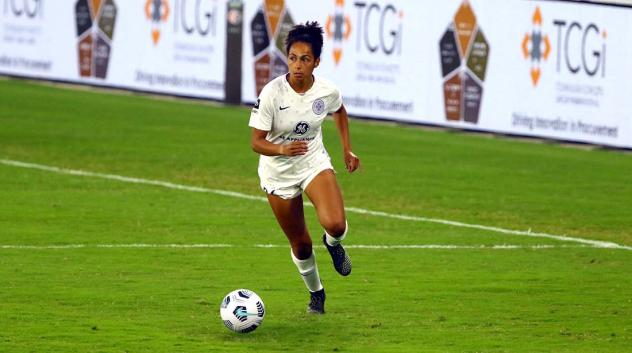 Racing Louisville FC defender Addisyn Merrick