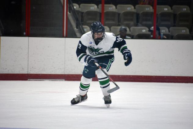 North Iowa Bulls forward Michael Mesic