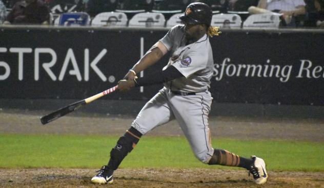 Vladimir Frias of the Long Island Ducks