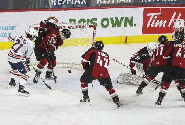 Defenceman Marko Stacha with the Vancouver Giants