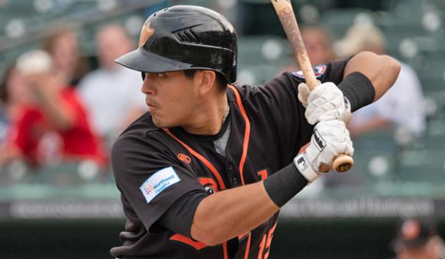 Ramon Flores of the Long Island Ducks