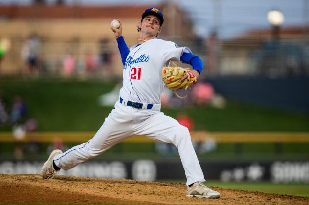 Amarillo Sod Poodles pitcher Ryne Nelson
