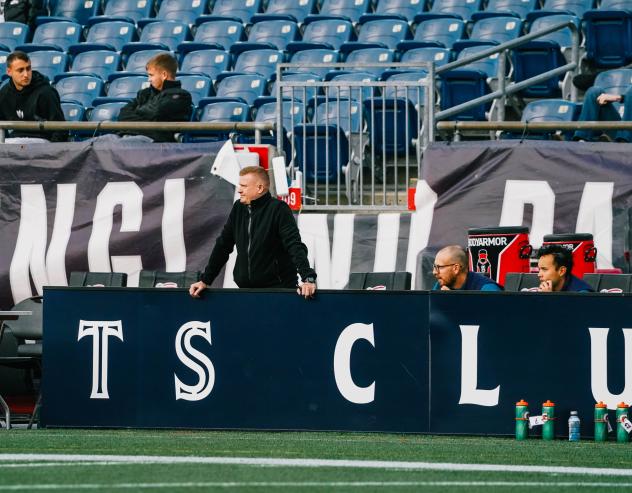 Forward Madison FC coach Carl Craig