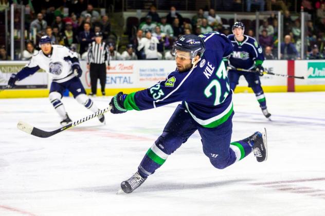 Maine Mariners forward Alex Kile
