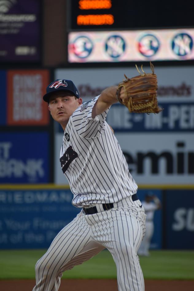 Somerset Patriots pitcher Hayden Wesneski