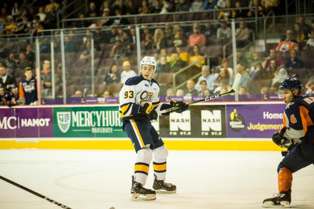 Erie Otters forward Emmett Sproule