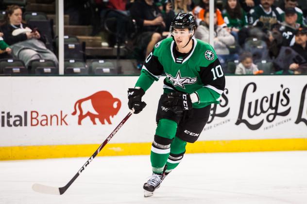 Texas Stars forward Nick Caamano