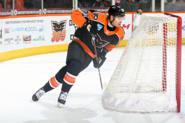 Lehigh Valley Phantoms left wing Max Willman