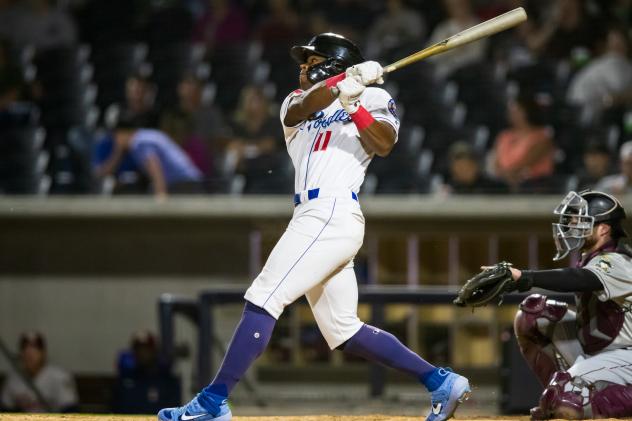 Amarillo Sod Poodles outfielder Stone Garrett