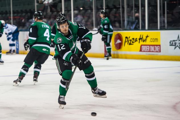 Texas Stars center Riley Damiani