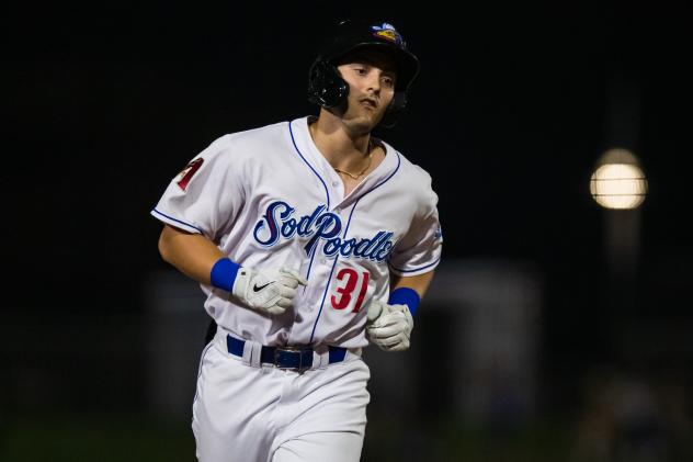 Amarillo Sod Poodles outfielder Dominic Canzone