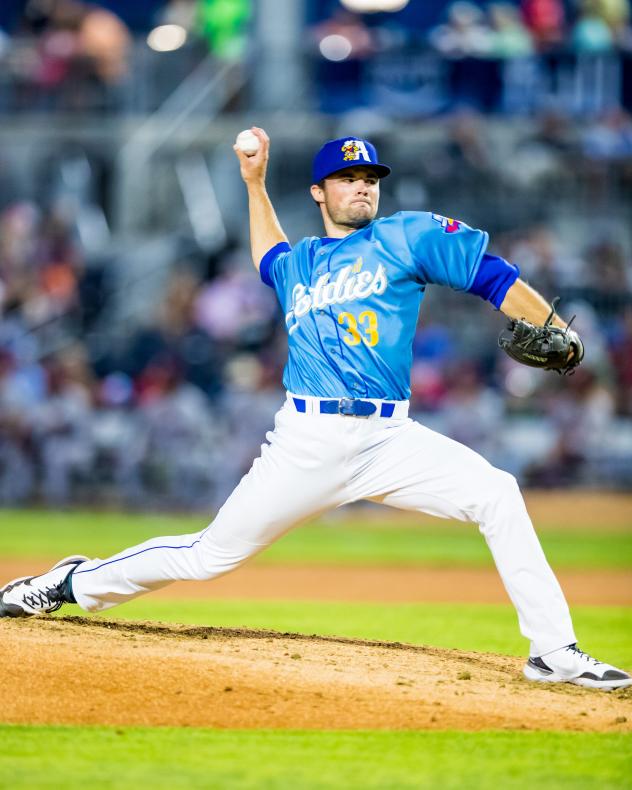 Amarillo Sod Poodles pitcher Mitchell Stumpo